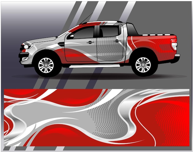Vector diseños de kits de fondo de carreras de rayas abstractas gráficas para aventuras de rally de autos de carreras de vehículos envolventes