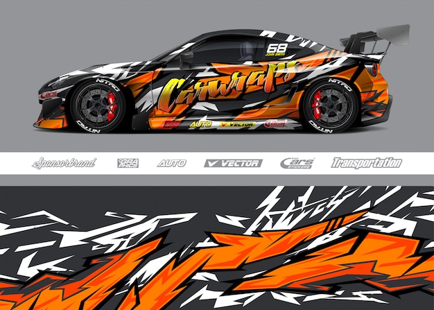 Diseños de librea de autos de carrera