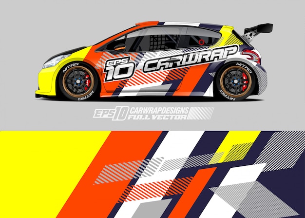 Diseños de librea de coches de rally