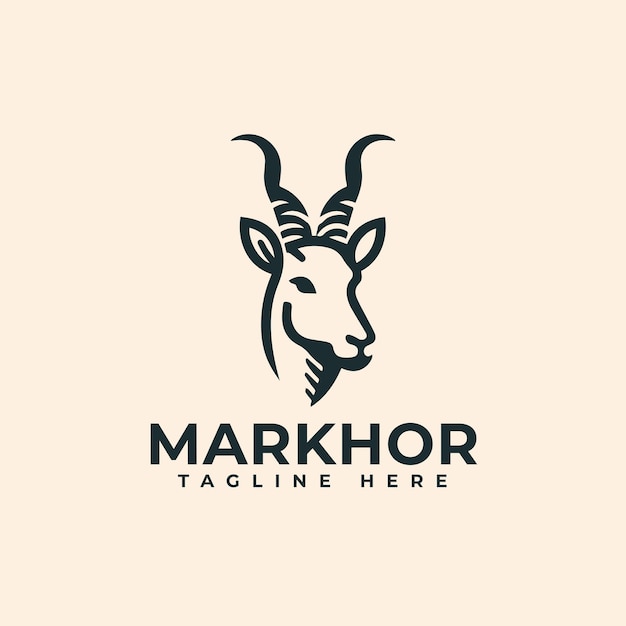 Diseños del logotipo de Markhor