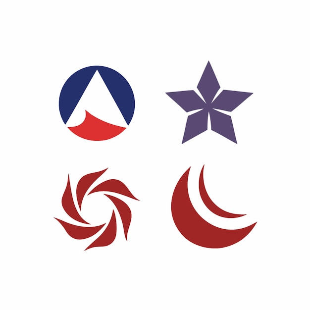 Diseños de logotipos abstractos