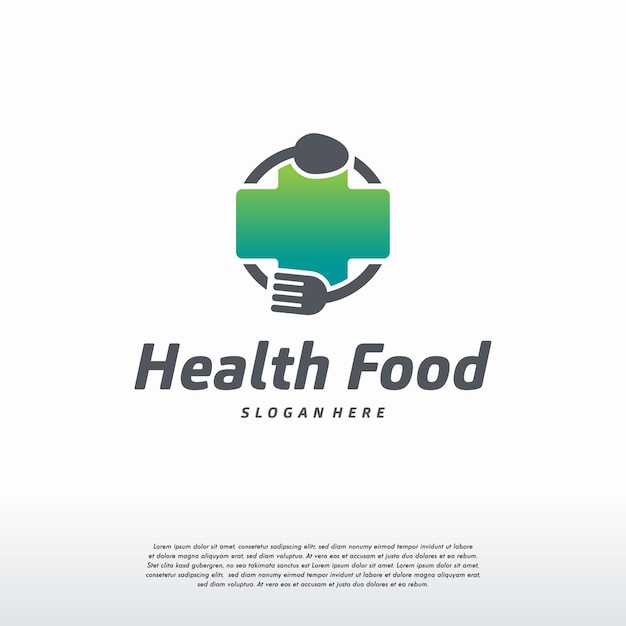 Diseños de logotipos de comida saludable
