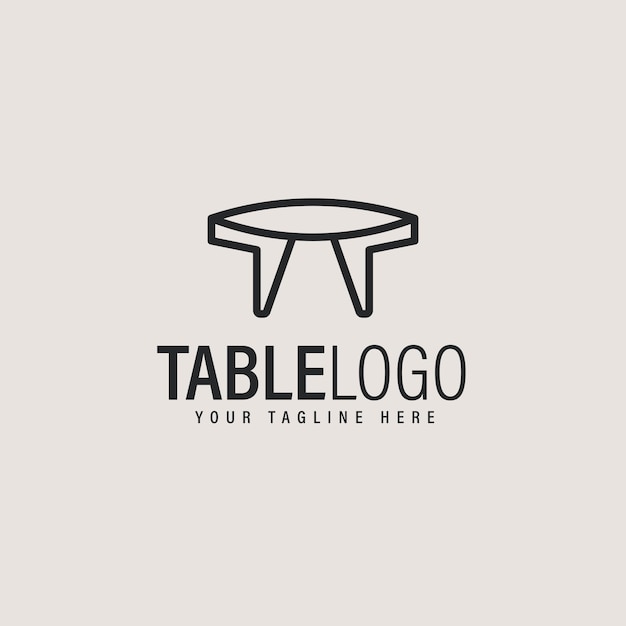 Diseños de logotipos de mesas