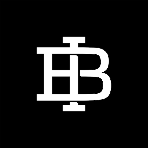 Diseños de logotipos de monograma bi