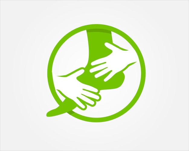 diseños de logotipos de pies médicos para servicios de salud y logotipos de clínicas