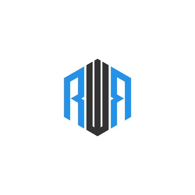 Vector diseños de logotipos rwr