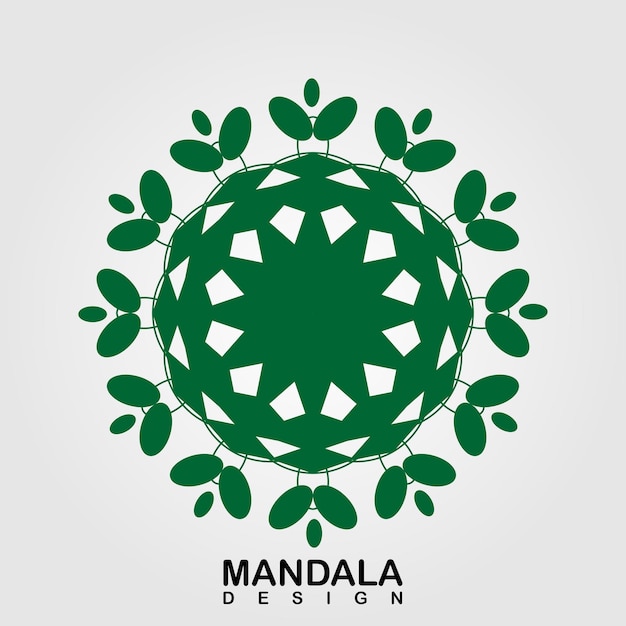 Diseños de mandala hechos a mano ilustración vectorial