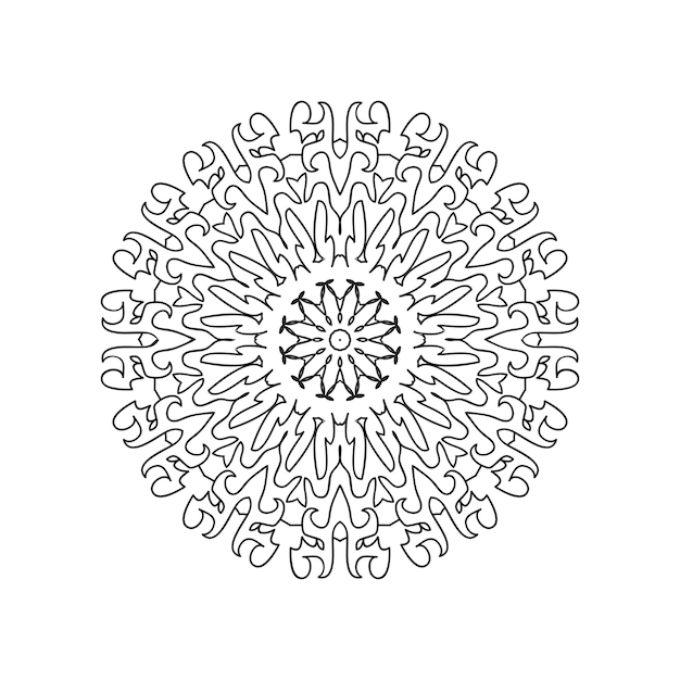 Diseños de mandala Nuevo fondo de arte de mandala