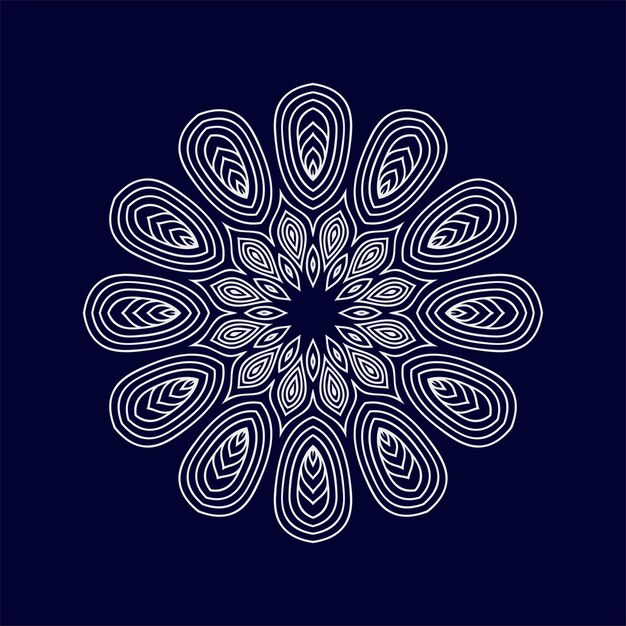 Diseños de mandala nuevo fondo de arte de mandala