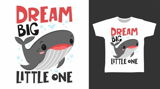 Vector diseños de moda de arte de la camiseta happy whale