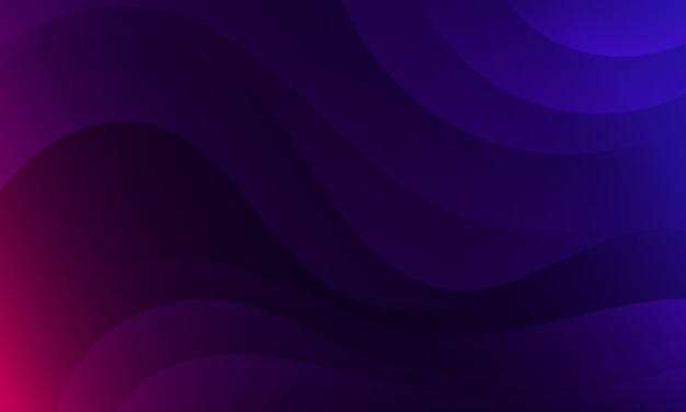 Diseños de ondas abstractas en gradientes suaves ideales para todas sus necesidades visuales