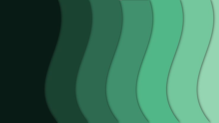 Los diseños de papel recortado verde de las fantasías forestales