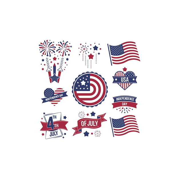 Diseños patrióticos para el Día de la Independencia