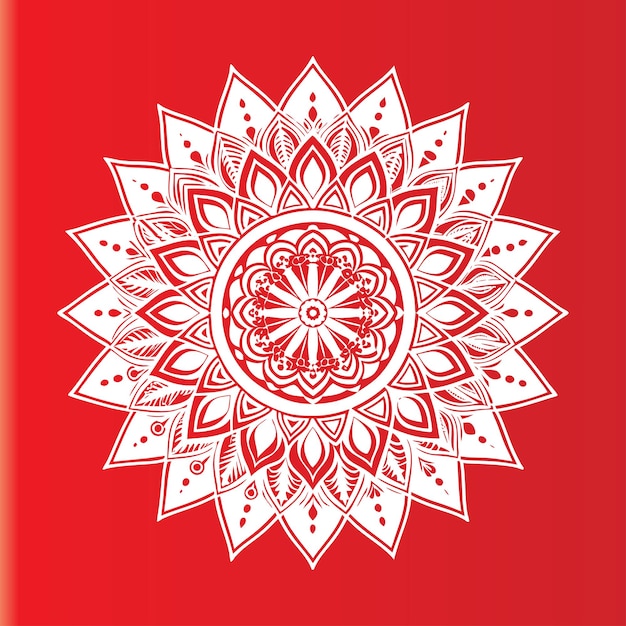 Diseños de patrón de mandala