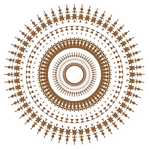 Diseños de patrón de mandala