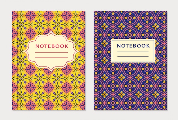 Diseños de portadas de cuaderno