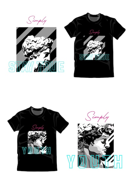 Diseños para ropa de calle camiseta ilustración brutalismo volante psicosomática ropa de calle lista para imprimir