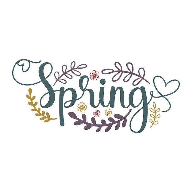 Diseños SVG de primavera