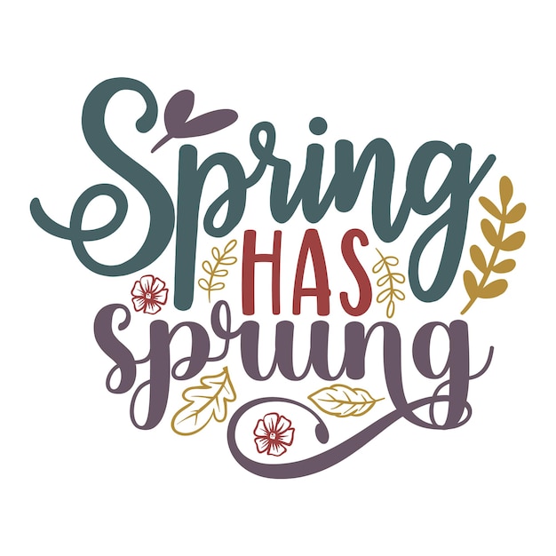 Diseños SVG de primavera