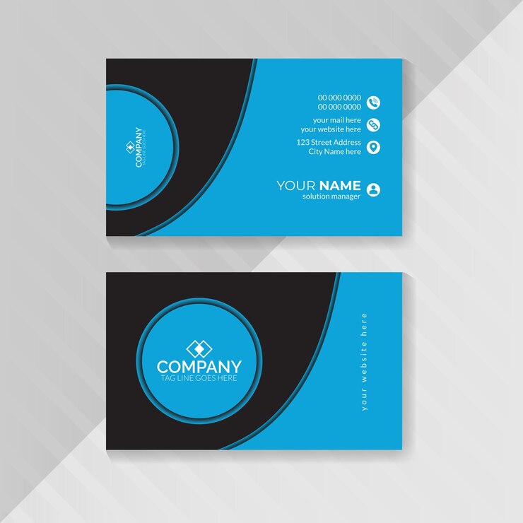 Diseños de tarjetas de visita corporativas de marca ejecutiva elegantes y adaptables con estilos modernos