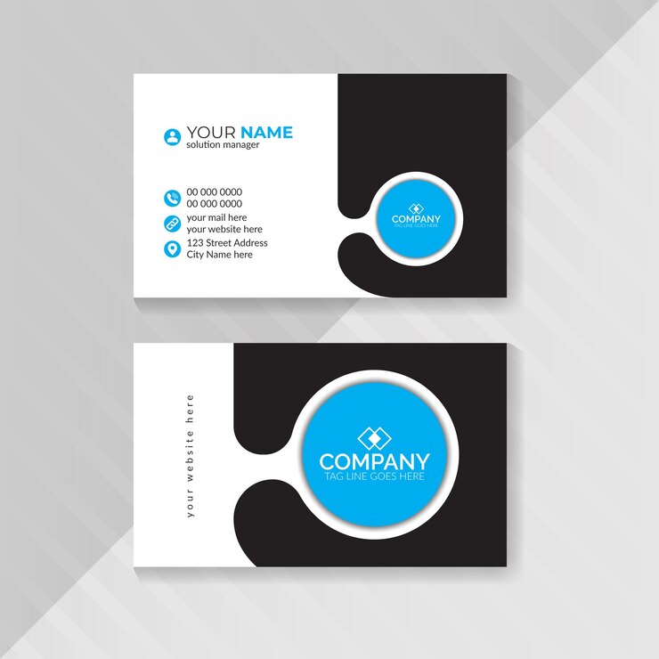 Diseños de tarjetas de visita corporativas de marca ejecutiva elegantes y adaptables con estilos modernos