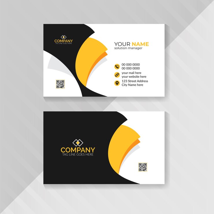 Diseños de tarjetas de visita corporativas de marca ejecutiva elegantes y adaptables con estilos modernos
