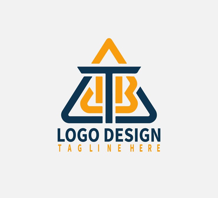 Diseños únicos de las letras del logotipo