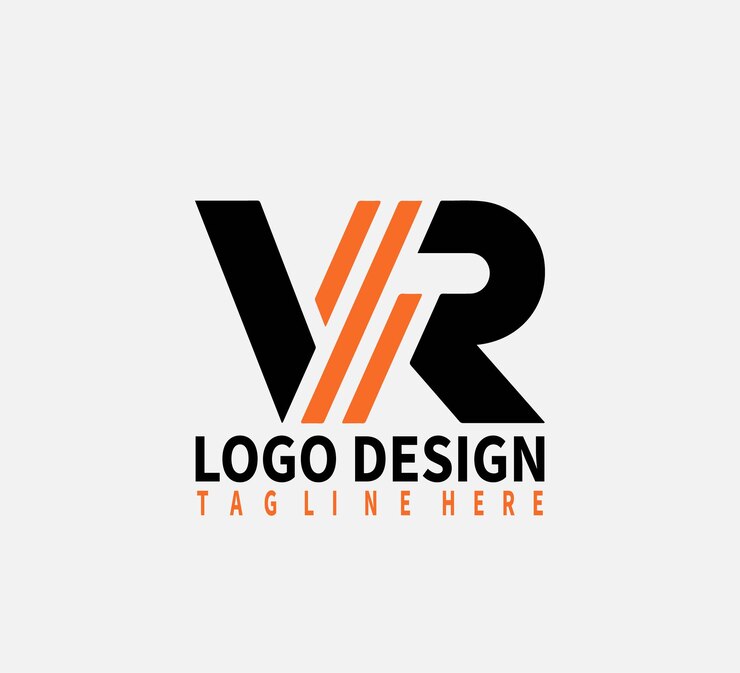 Diseños únicos de las letras del logotipo