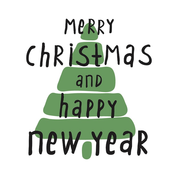 Diseños de vectores de vacaciones de signo de letras de mano de Navidad