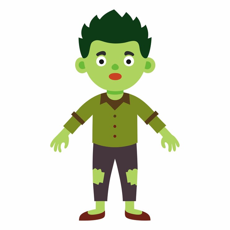Vector disfraces divertidos para niños de halloween diseños de trajes de halloween para niños creativos y juguetones