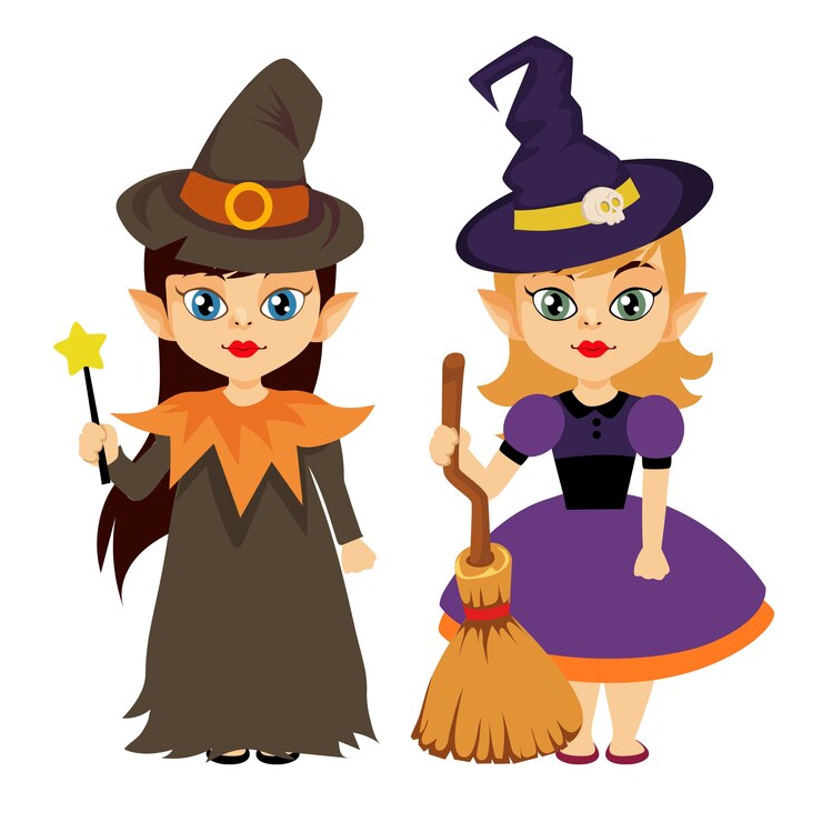 Disfraz de niña pequeña de Halloween