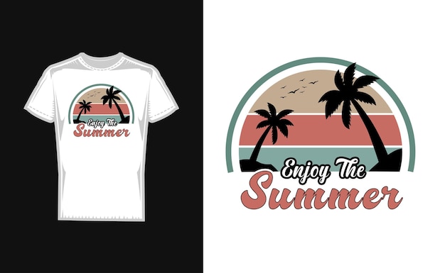 Disfruta del diseño de la camiseta de verano