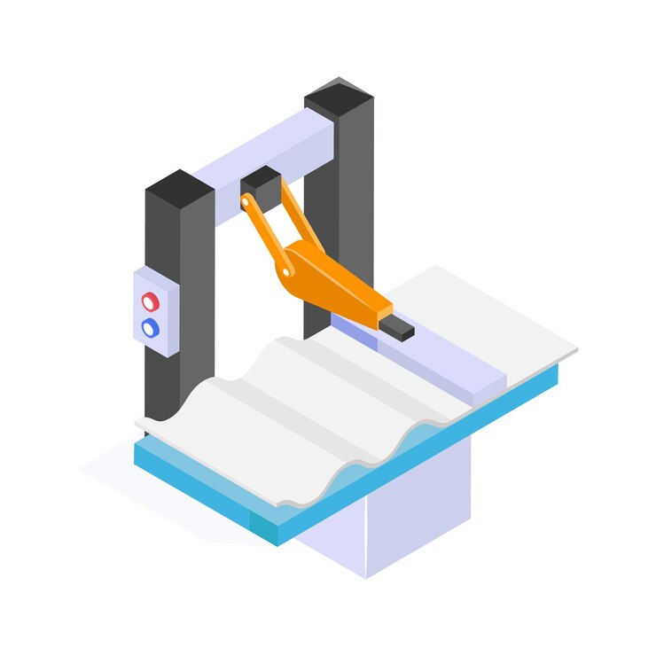 Vector dispositivo automatizado para la creación de objetos 3d capa por capa