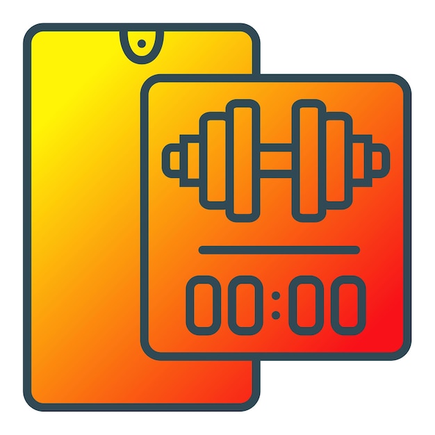 un dispositivo digital naranja y azul con la hora y la hora de 4 00