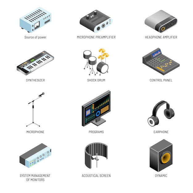 Dispositivos de comunicación y adaptadores de conexión o controladores de sistemas de sonido y video.