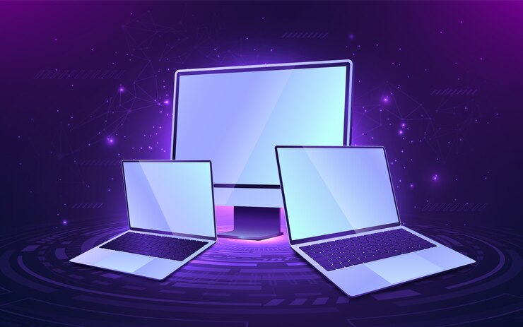 Vector dispositivos digitales