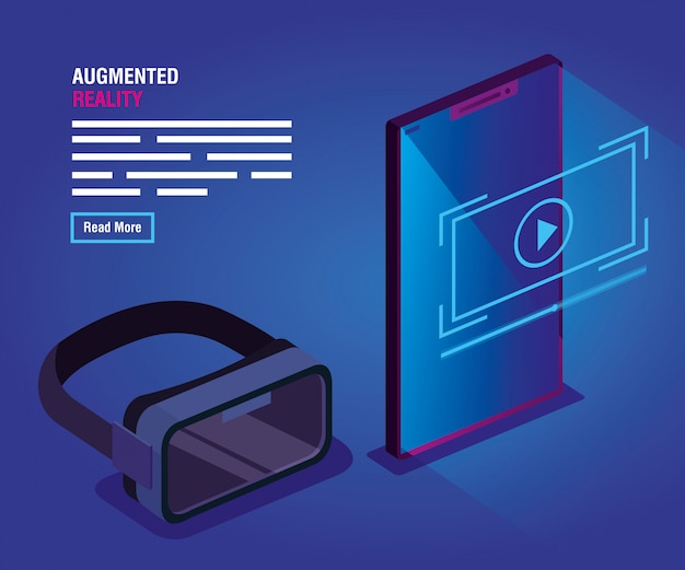 Dispositivos de tecnología de realidad aumentada