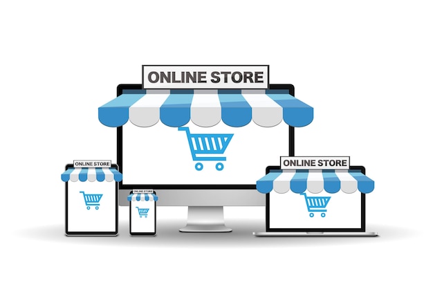 Dispositivos con tienda online.