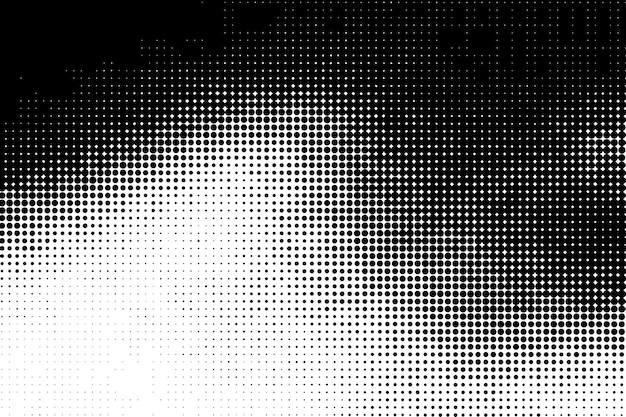 Distressed Halftone Dot Noise Background Una gran superposición para proyectos analógicos o artísticos antiguos