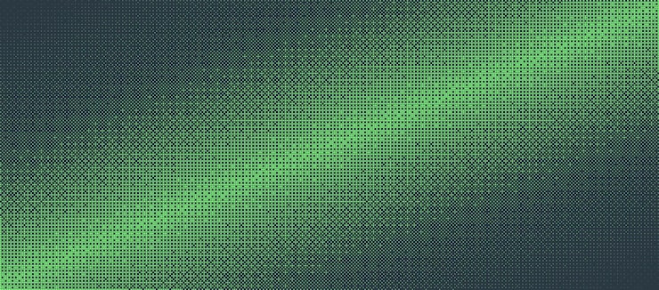 Vector dither pattern bitmap texture halftone gradient vector tilted border panoramic abstract background glitch screen with flicker pixels effect wide backdrop 8 bit pixel art retro abstraction de videojuegos