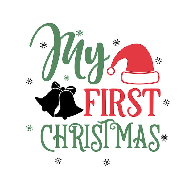 Divertido diseño SVG de Navidad Retro svg archivos cortados de diseño
