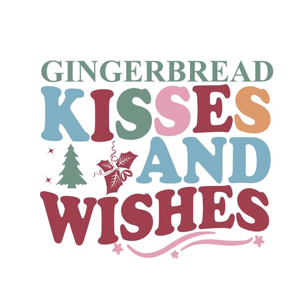 Divertido diseño SVG de Navidad Retro svg archivos cortados de diseño