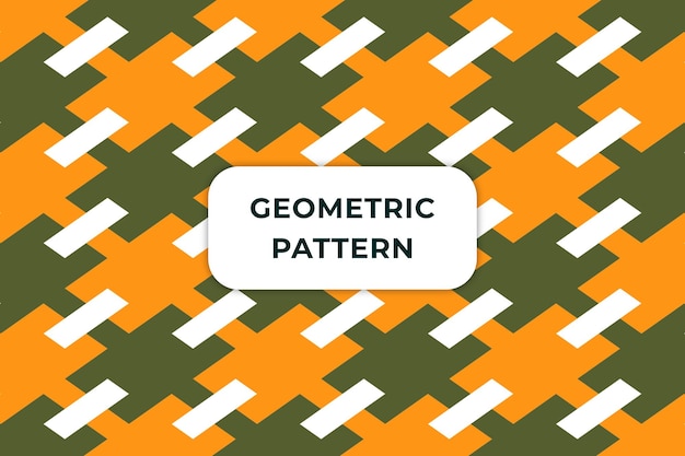 Vector divertido patrón de formas geométricas