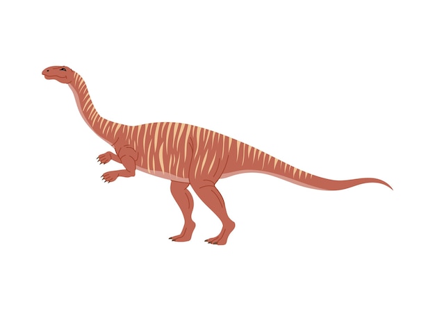 Vector divertido personaje de dino de dibujos animados trex dinosaurio bebé