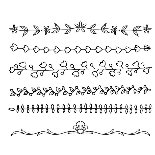 divisor de texto ornamental elementos de diseño de borde elegante perfecto para la decoración de páginas web invitatio