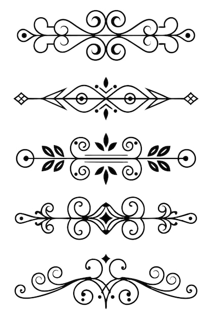 Divisores decorativos y elegantes
