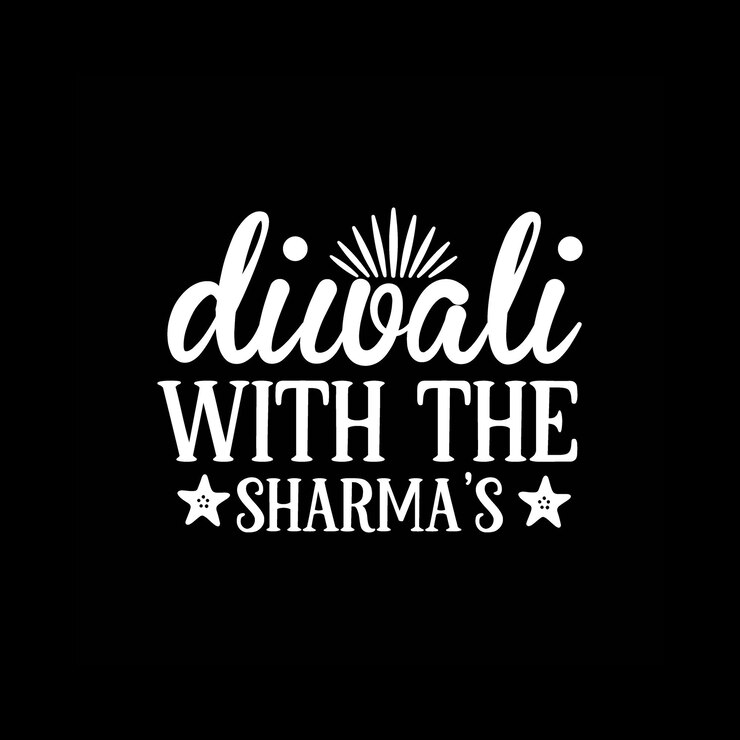 Diwali con el diseño de Sharmas svg