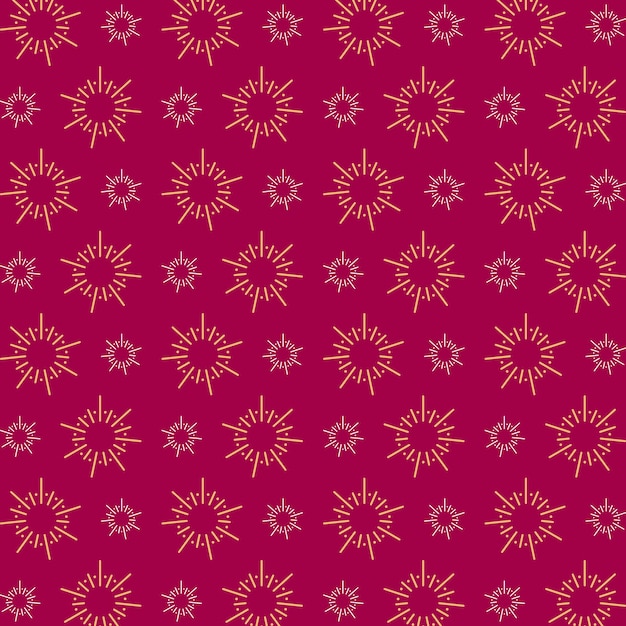 Diwali fuegos artificiales de patrones sin fisuras diseño de moda fondo de pantalla vector ilustración fondo