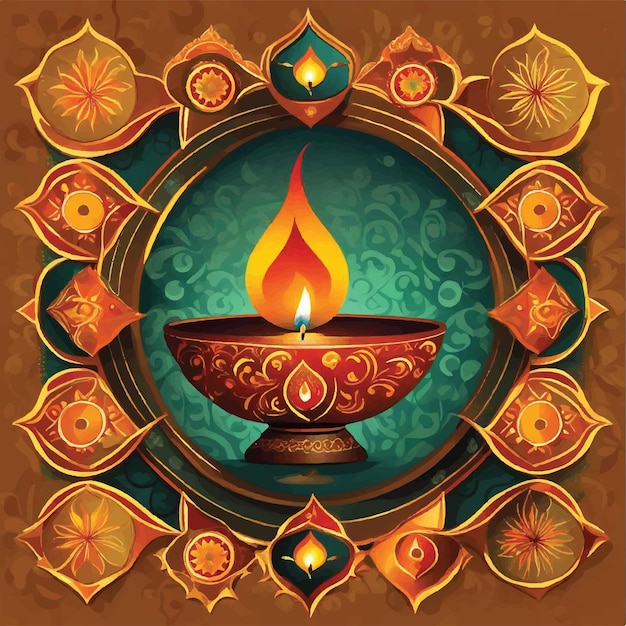 Vector diwali