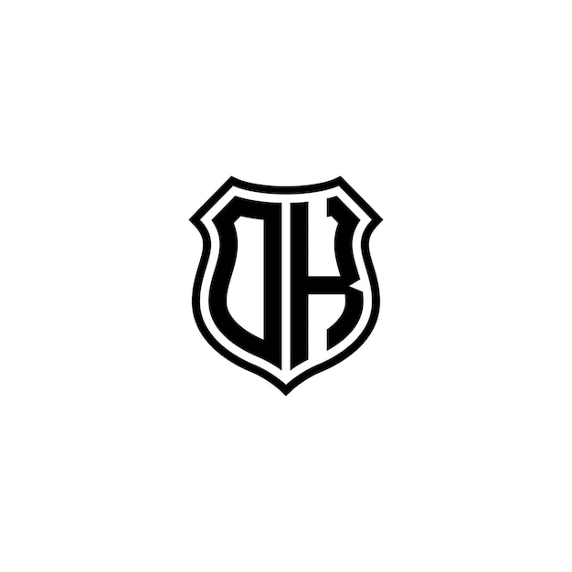 DK monograma logotipo diseño carta texto nombre símbolo monocromo logotipo alfabeto carácter simple logotipo